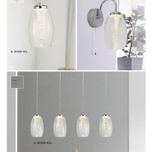 Pendul LED design modern Cyclone 97291-1CL SRT - Img 2