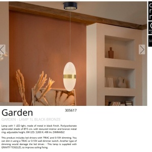 Pendul LED design modern Garden - Img 5