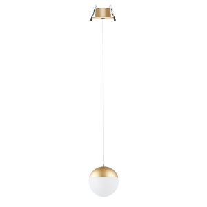 Pendul LED incastrabil design minimalist, KILDA auriu MA-8437 - Img 1
