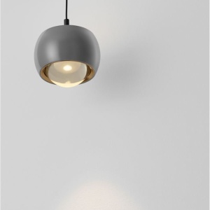 Pendul LED stil minimalist CONGA gri - Img 4
