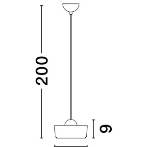 Pendul, Lustra LED design modern KEROS - Img 3