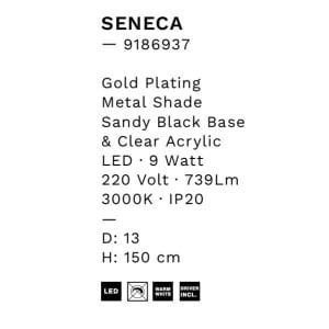 Pendul, Lustra LED design modern Seneca - Img 3