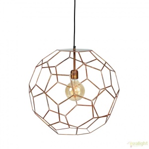 Pendul/ Lustra moderna din metal finisaj cupru MARRAKESH S MARRAKESH/H35/BCO