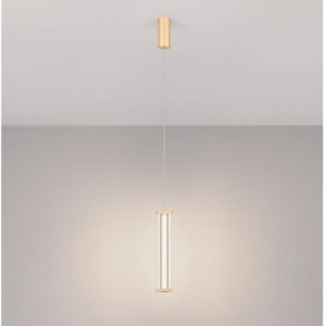 Pendul, Lustra suspendata LED 2700K PHEME auriu periat - Img 3