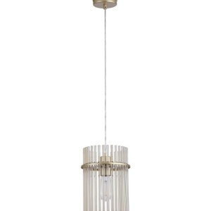 Pendul metal auriu, tije din sticla Swizzle 622819 universul-luminii.ro