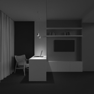 Pendul minimalist design tehnic Polar auriu 146939 universul-luminii.ro