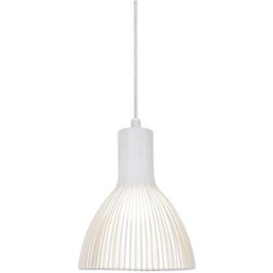 Pendul modern alb diametru 17cm Emition 72743001 DFTP - Img 1