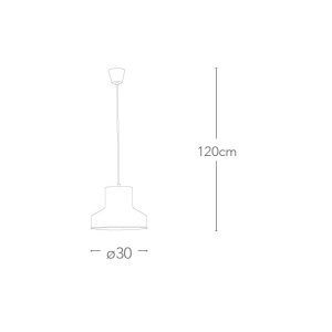 Pendul modern camera copii / tineret LENNON gri 184439 universul-luminii.ro