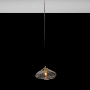 Pendul modern design decorativ KING auriu D-20cm 205149 universul-luminii.ro