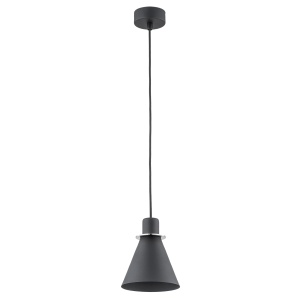Pendul modern design retro Beverly negru/crom - Img 2