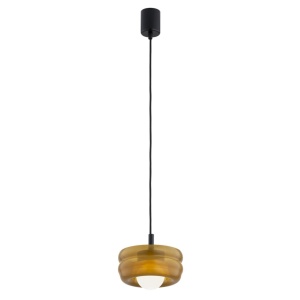 Pendul modern, Living, Hol, Scara, Sticla, Chihlimbar, TEVO