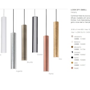 Pendul modern LOOK SP1 SMALL RAME 141855 - Img 2