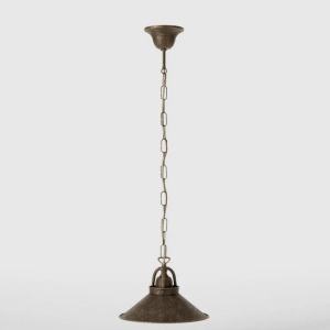 Pendul stil industrial din alama personalizabila Alice 25cm - Img 3