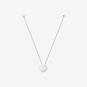 Pendul stil minimalist MINE PC SPACE alb 1L - Img 3