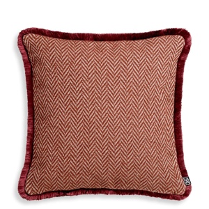 Perna design lux Kauai rosu S 50x50cm