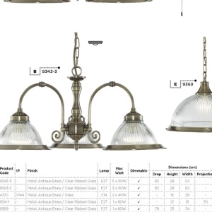 Plafoniera baie IP44 stil clasic American Diner alama antic 185039 universul-luminii.ro