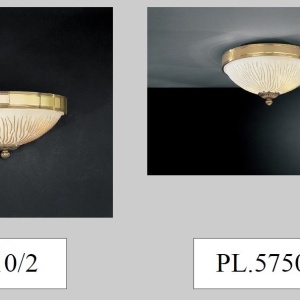 Plafoniera clasica design italian 5750 diametru 40cm 117069 universul-luminii.ro