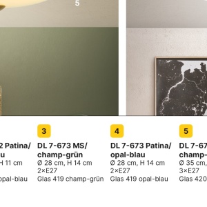 Plafoniera clasica Landhaus 35cm alama satin/ sticla champagne decor verde 200129 universul-luminii.ro