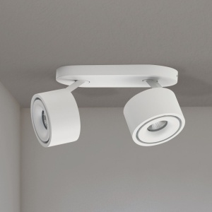 Plafoniera cu 2 Spoturi LED directionabile SPECTER alba 157169 universul-luminii.ro