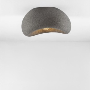 Plafoniera design modern, Stone Gray, AERE, L 40cm 169099 universul-luminii.ro