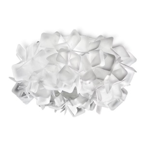 Plafoniera design unicat realizata manual Clizia Medium White, 53cm