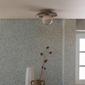 Plafoniera din travertin Tivoli 25cm sand