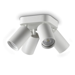 Plafoniera DYNAMITE PL4 ROUND BIANCO