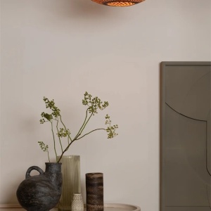 Plafoniera Eco, Bambus, Madura nat/brown, S 243429 universul-luminii.ro
