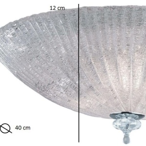 Plafoniera eleganta diametru 40cm SHELL PL3 008608 43769 universul-luminii.ro