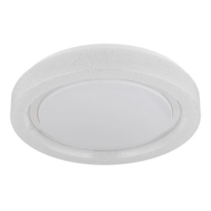 Plafoniera LED alba cu plastic sparkle MARCIA