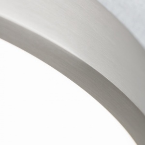Plafoniera LED Bully 24cm satin chrome 197099 universul-luminii.ro