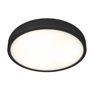 Plafoniera LED CCT design circular Cedrone PL Nero 30