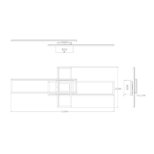 Plafoniera LED CCT si telecomanda LUMENZ - Img 3