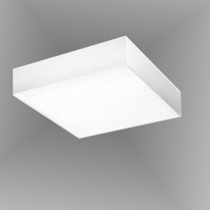 Plafoniera LED cu telecomanda design slim MONZA S 22 CCT alba