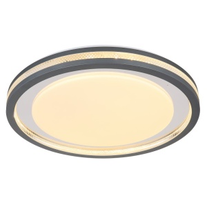 Plafoniera LED cu telecomanda design slim TERPSA 236369 universul-luminii.ro