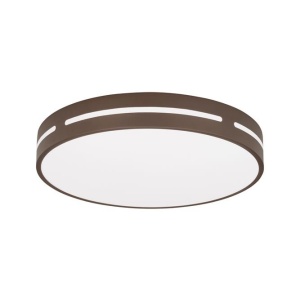Plafoniera LED design circular WHEEL maro 45cm