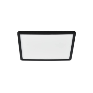 Plafoniera LED design silm IP54 baie Oja square 29 negru 3000-4000K 2015066103 NL 90059 universul-luminii.ro