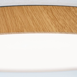 Plafoniera LED design slim BULLY D-28cm maro 234129 universul-luminii.ro