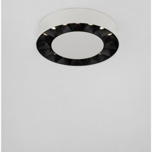 Plafoniera LED exterior moderna IP65 CONVEX alb D-17,6cm - Img 4