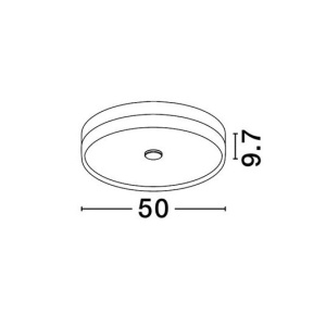 Plafoniera LED HELIOS auriu champagne D-50cm 626719 universul-luminii.ro