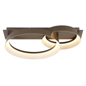 Plafoniera LED metal maro cafeniu SYRAKUS - Img 5