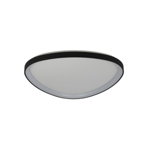 Plafoniera LED moderna AMANDA TOP 60 3-STEP DIMM neagra