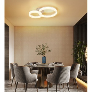 Plafoniera LED moderna circulara Marlenne - Img 3