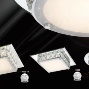 Plafoniera LED moderna cu cristal K5 MARGO 18 Watt 49355-18 GL 67999 universul-luminii.ro