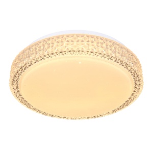 Plafoniera LED moderna cu decor stralucitor OVI 12W 202909 universul-luminii.ro