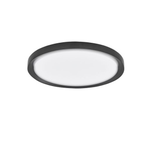 Plafoniera LED moderna design slim 46cm TROY negru NVL-9053592