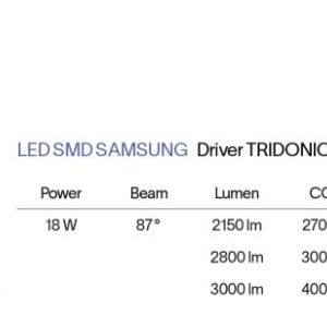 Plafoniera LED moderna Fly slim pl d45 2700k 242339 universul-luminii.ro