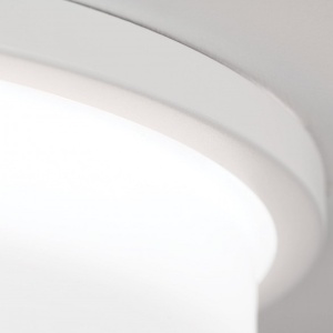Plafoniera LED moderna LEROX 40cm alba 198199 universul-luminii.ro