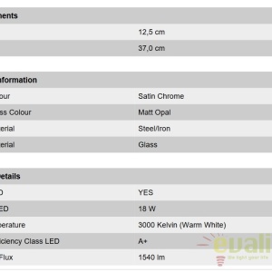 Plafoniera LED pentru baie IP44 Glanto 37cm NU 9-391/38 satin OR 55169 universul-luminii.ro