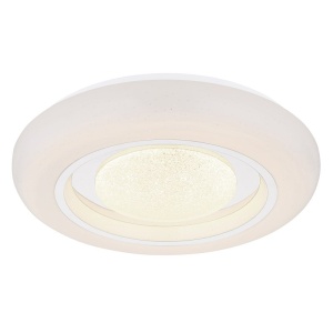 Plafoniera LED RGB cu telecomanda design modern Burro alb 39cm